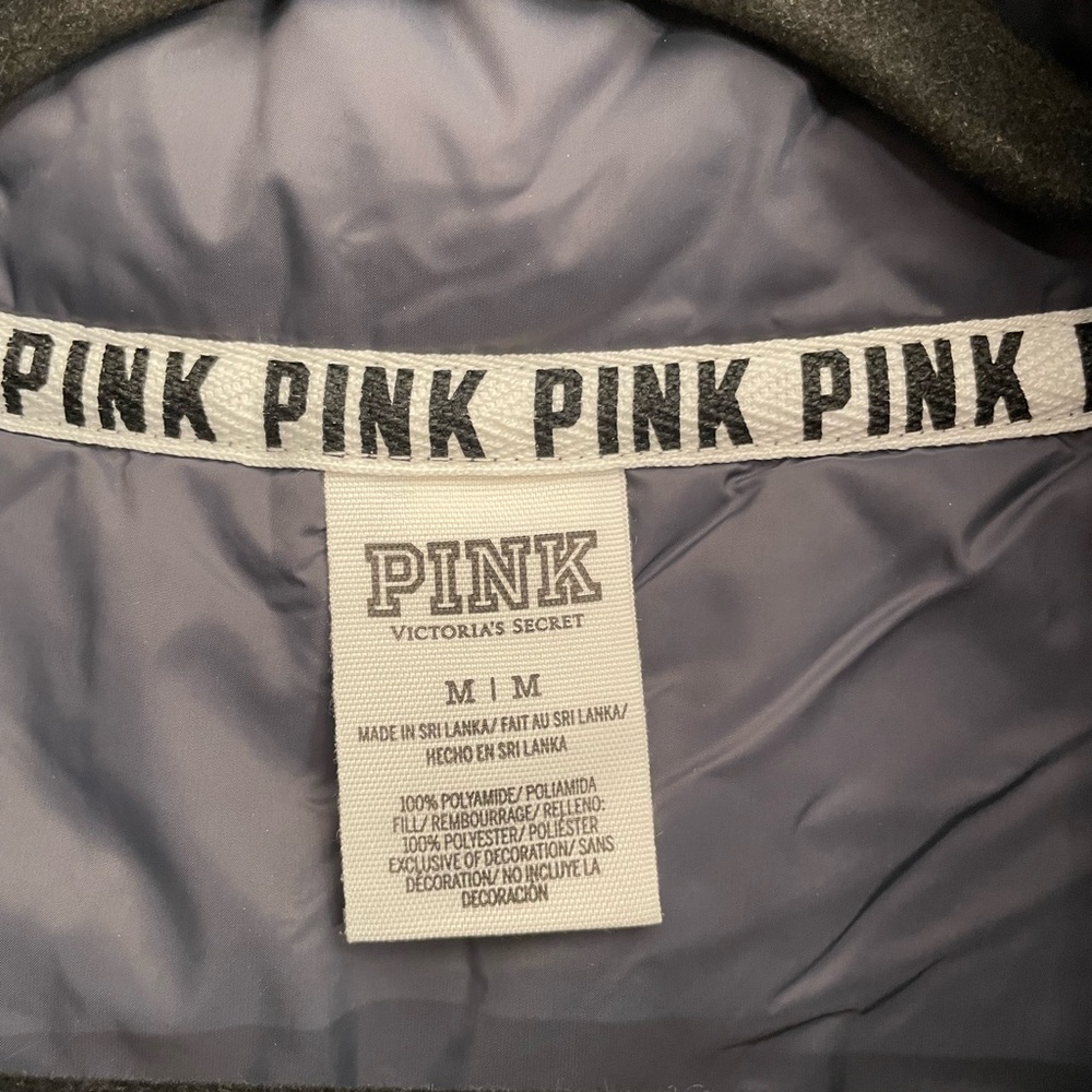 Victoria's Secret Pink Logo Lined Jacket - Picture 3 of 8